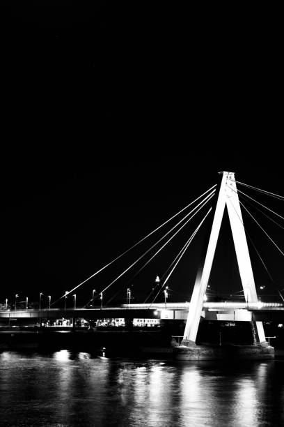 istock Cologne Germany in black and grey / white 1196675626