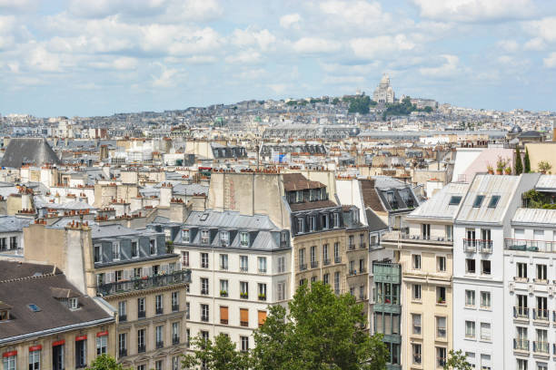 istock Roofs of Paris. 1196678391