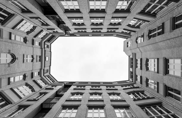 istock Low Angle View Of Buildings Against Clear Sky 1196678741