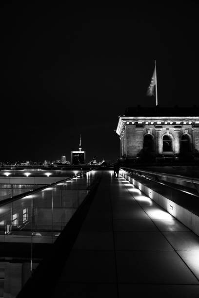 Berlin City Berlin City, capital of Germany captured in black and grey white chancellor of germany photos stock pictures, royalty-free photos & images