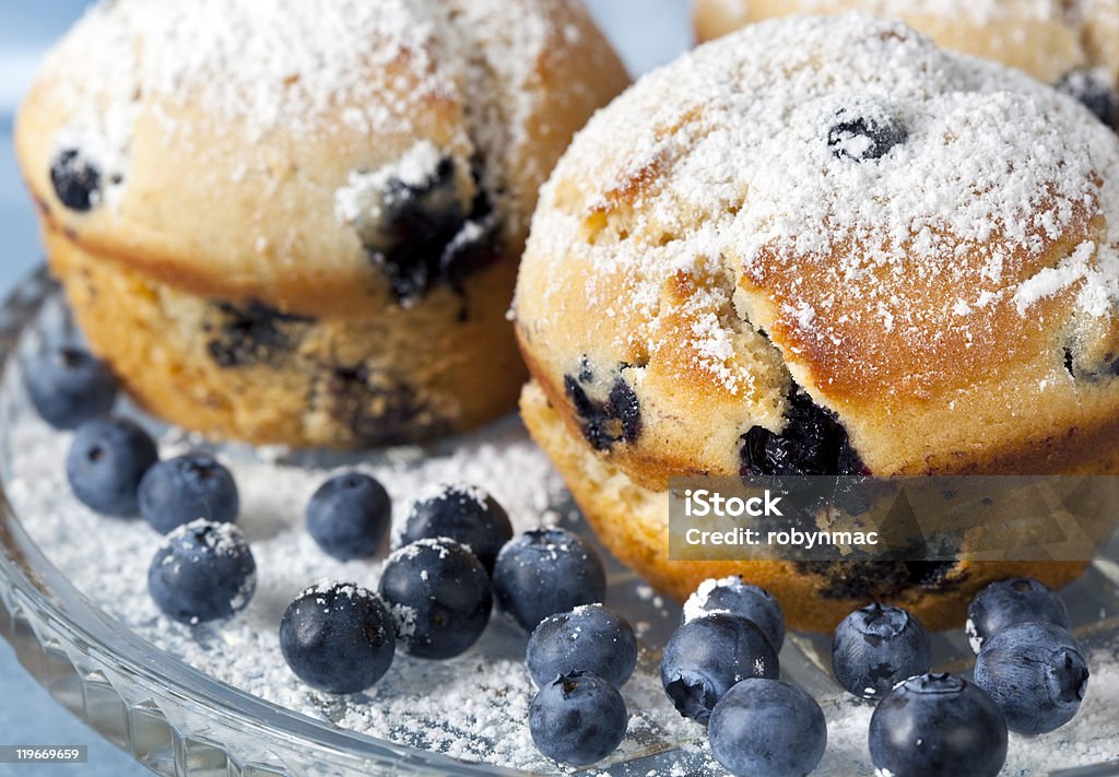 Muffins de Mirtilo - Royalty-free Assado no Forno Foto de stock