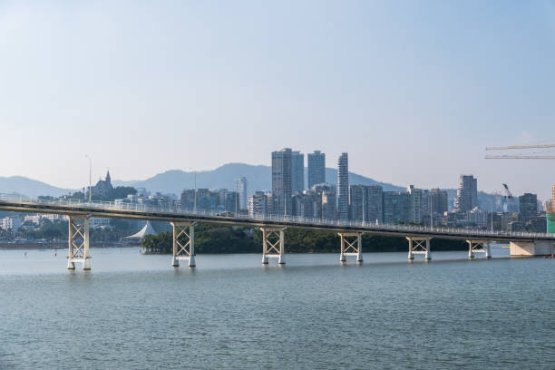 istock Governor Noble bridge architecture, Macau Bridge 1196697357