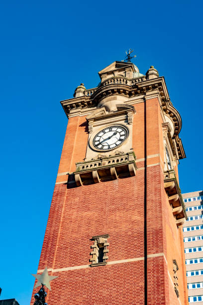 istock Victoria Center clock tower in Nottingham. 1196701401