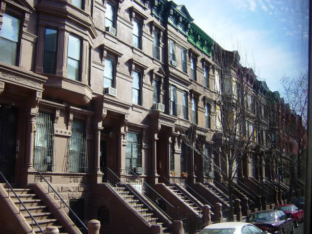 istock Brownstone houses 1196701519