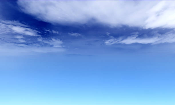 istock Background of blue sky and white clouds 1196706430