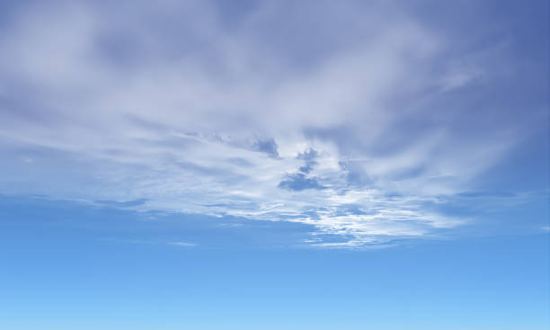 istock Background of blue sky and white clouds 1196707956