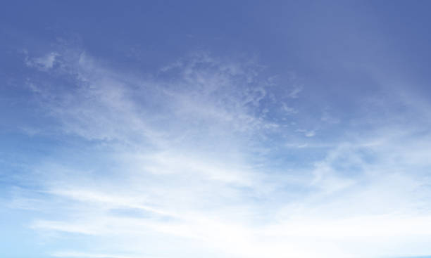 istock Background of blue sky and white clouds 1196709714