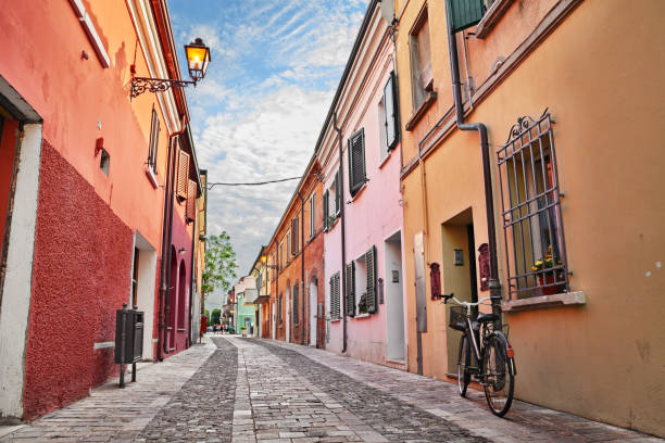 istock Cesenatico, Emilia-Romagna, Italy: street in the old town 1196716069