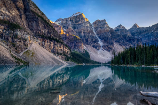 istock Moraine Lake at Sunset 1196716817