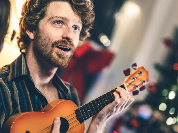 istock Christmas Holidays ukulele music 1196722286