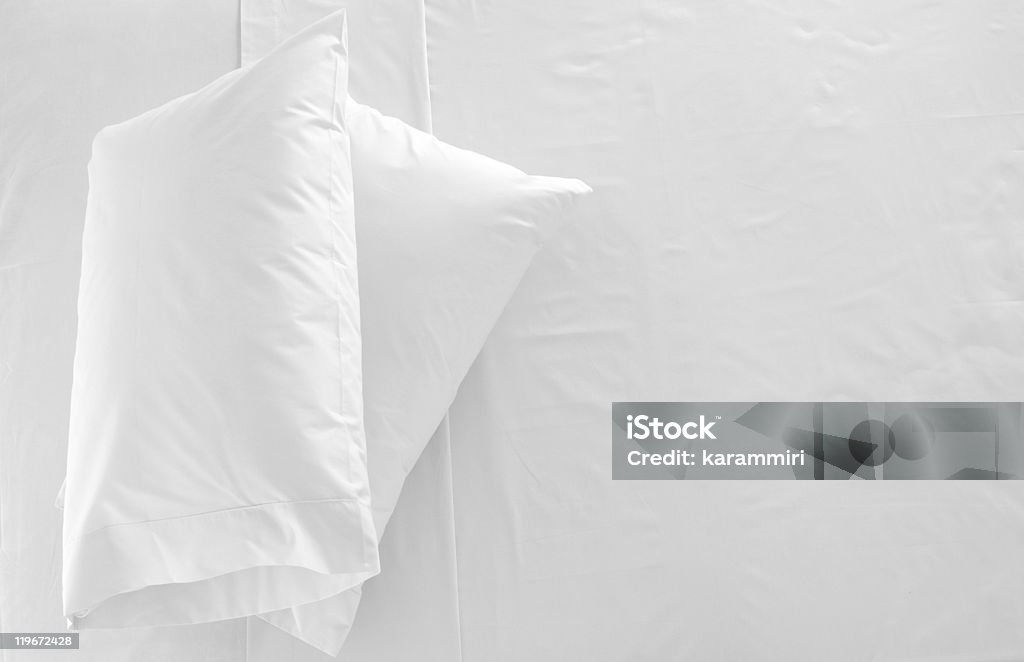 Biancheria da letto. - Foto stock royalty-free di Bianco