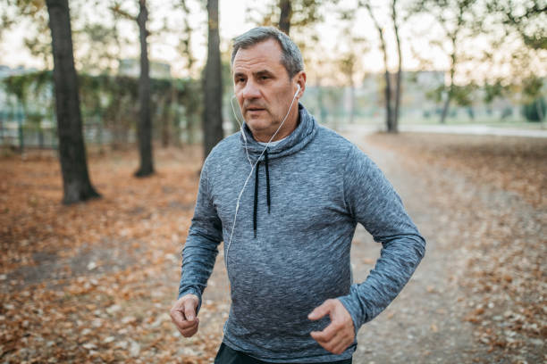 istock Morning jogging, a healthy lifestyle 1196740324