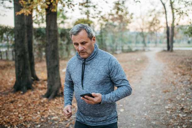 istock Morning jogging, a healthy lifestyle 1196740384