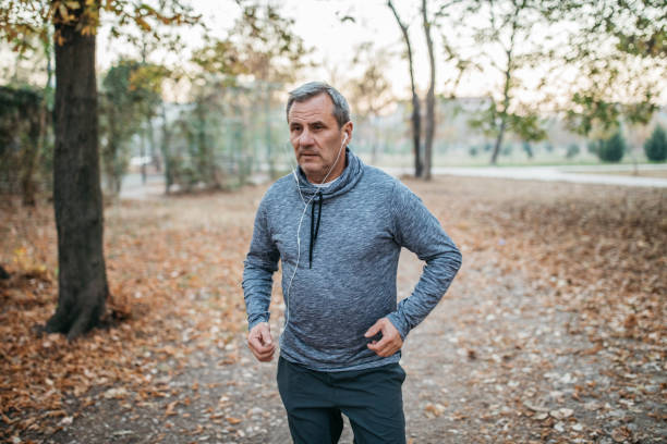 istock Morning jogging, a healthy lifestyle 1196741159
