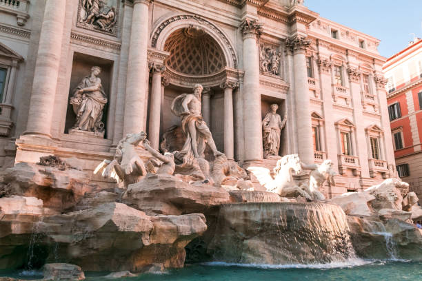istock Trevi Fountain (Fontana di Trevi) in Rome. Italy 1196741233