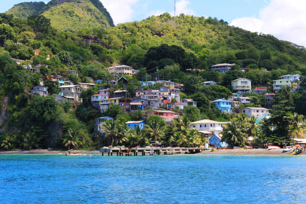istock Soufriere, St. Lucia, West Indies. 1196745528