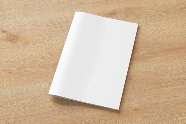 Vertical brochure or booklet  cover mock up.