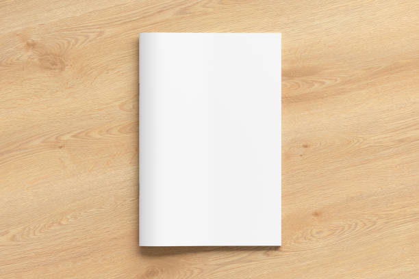 istock Vertical brochure or booklet  cover mock up. 1196759357