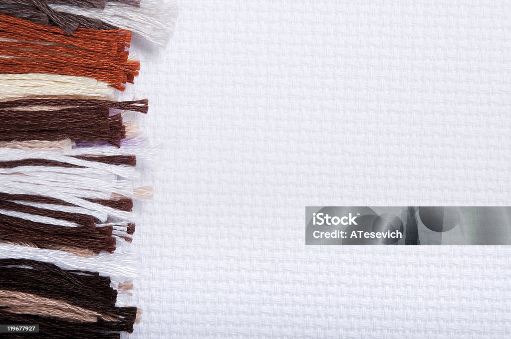 Вышивка нити и текстильной фона - Стоковые фото Абстрактный роялти-фри