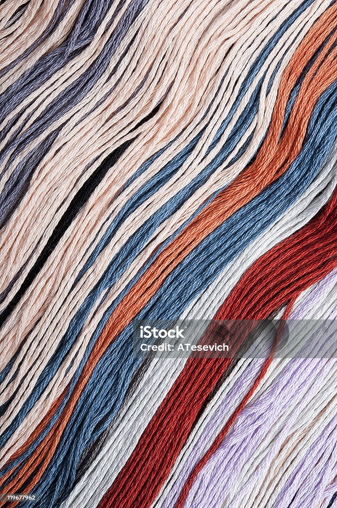 Разноцветная вышивка нити ФОНЫ - �Стоковые фото Абстрактный роялти-фри
