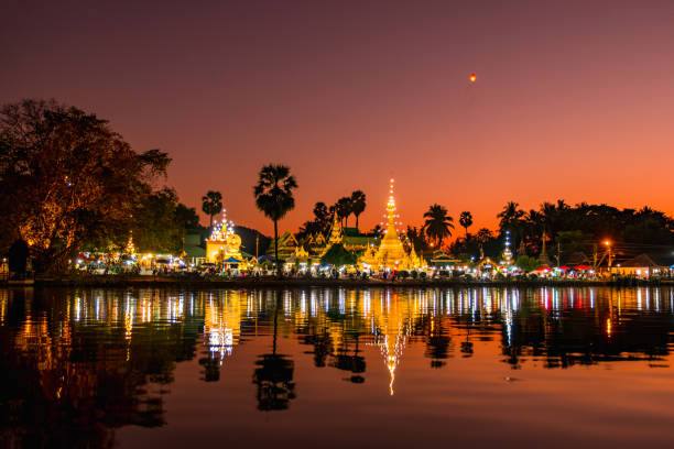 istock Wat Chong Kham, Mae Hong Son, Thailand. 1196786513