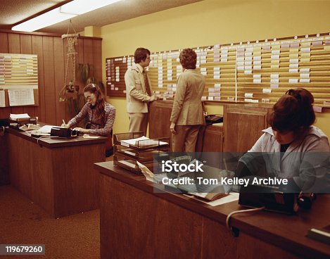 istock People working in office 119679260