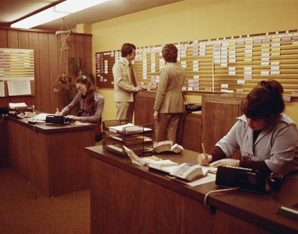 People working in office 1974 photos stock pictures, royalty-free photos & images