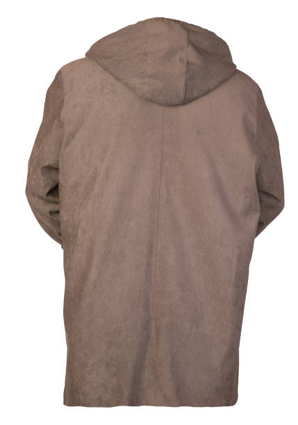 istock female coat with a hood Isolated on a white background. 1196807713