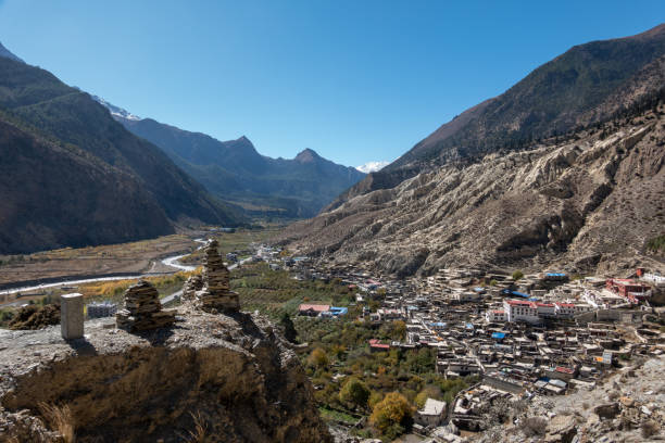 istock Small Town of Marpha in Nepal 1196810707