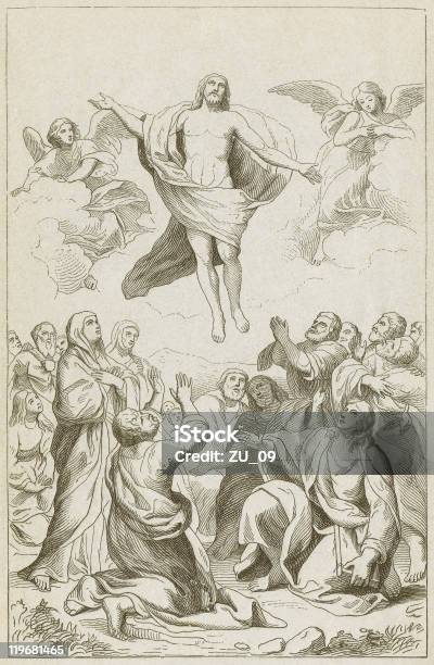 Ascension Und Trinityvon Anton Raphael Mengs Stock Vektor Art und mehr Bilder von Abheben - Aktivität - Abheben - Aktivität, Dresden, Engel