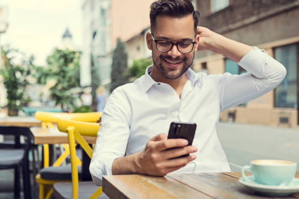 istock Businessman Texting on the Phone 1196820925