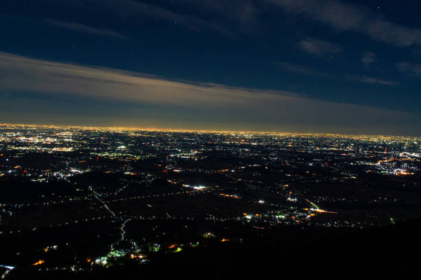 istock Night view from Mt.Tsukuba,Ibaraki Prefecture,Japan 1196821486