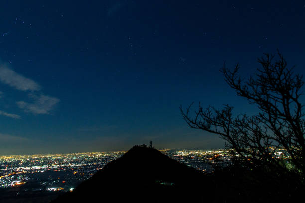istock Night view from Mt.Tsukuba,Ibaraki Prefecture,Japan 1196821497