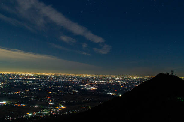 istock Night view from Mt.Tsukuba,Ibaraki Prefecture,Japan 1196821500