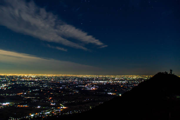 istock Night view from Mt.Tsukuba,Ibaraki Prefecture,Japan 1196821503