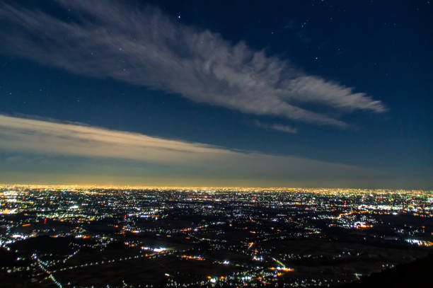 istock Night view from Mt.Tsukuba,Ibaraki Prefecture,Japan 1196821550