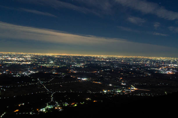 istock Night view from Mt.Tsukuba,Ibaraki Prefecture,Japan 1196821562
