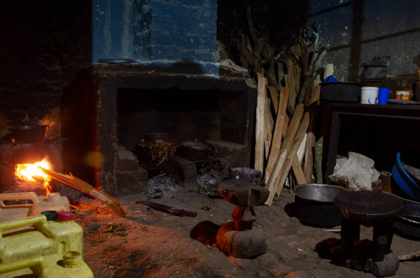 istock A rural kitchen house in Uganda. 1196823520