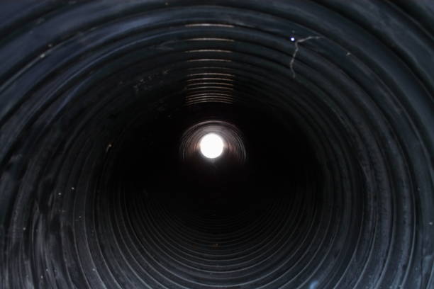 istock Light at the end of the tunnel 1196829268