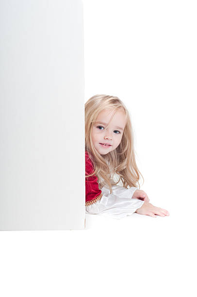 istock Baby girl dressed up for Christams 119683074