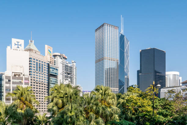 istock Hong Kong City scene 1196833888