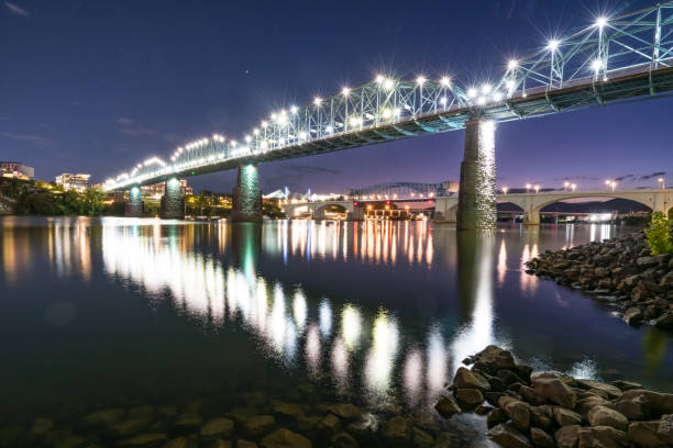 istock Chattanooga, Tennessee Night Skyline 1196837690