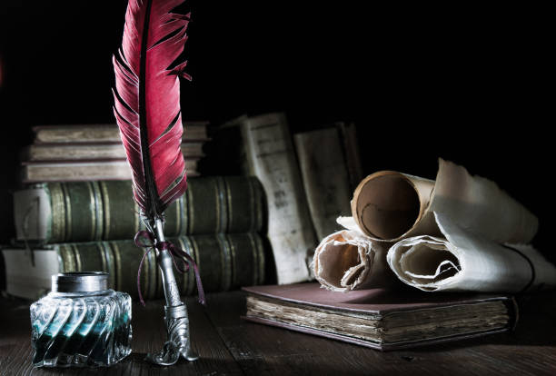 istock QUIll pen and old books 1196841570