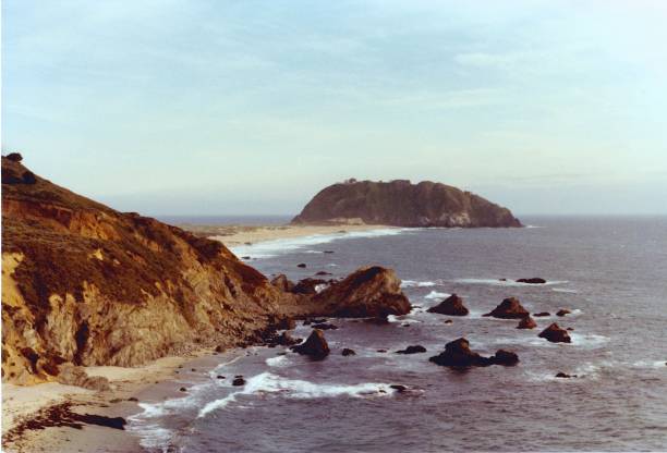 istock Big Sur:Point Sur and light station from the north 1196842594