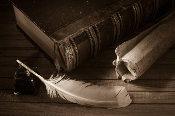 istock QUIll pen and old books 1196845517