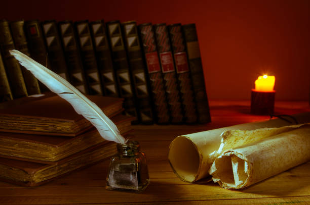 istock QuIll pen and old books 1196846390