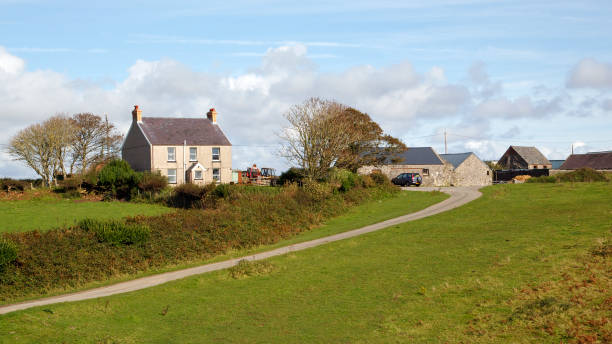 Farmhouse set in a remote location in Wales