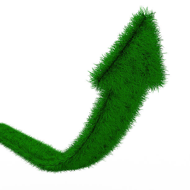 istock Movement direction to success. Isolated 3D image 119684984