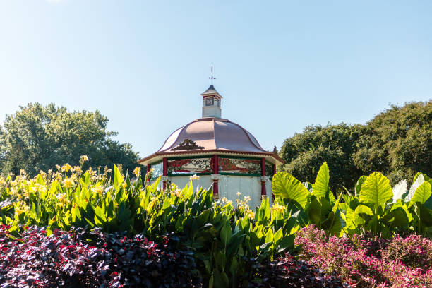 Dallas botanical garden Pavilion arboretum stock pictures, royalty-free photos & images