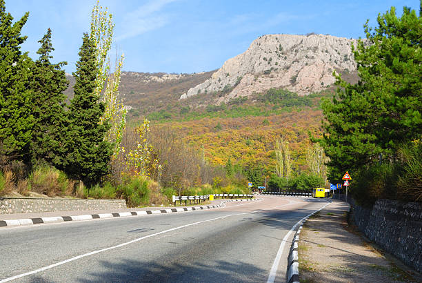 istock asphalt road to the mountains 119686727